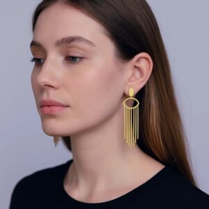 Premium Earring (Anti-Tarnish) High Quality + No Fade + Waterproof