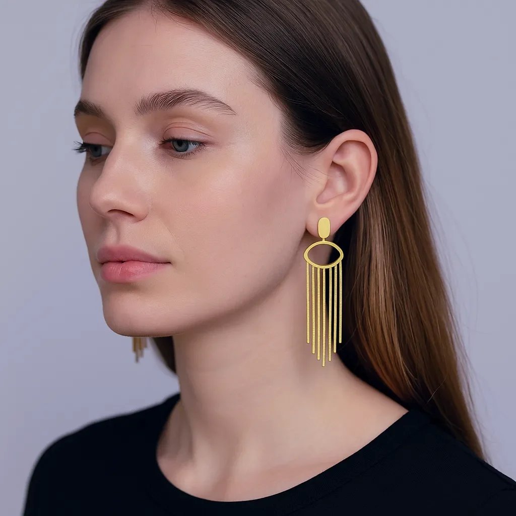 Premium Earring (Anti-Tarnish) High Quality + No Fade + Waterproof