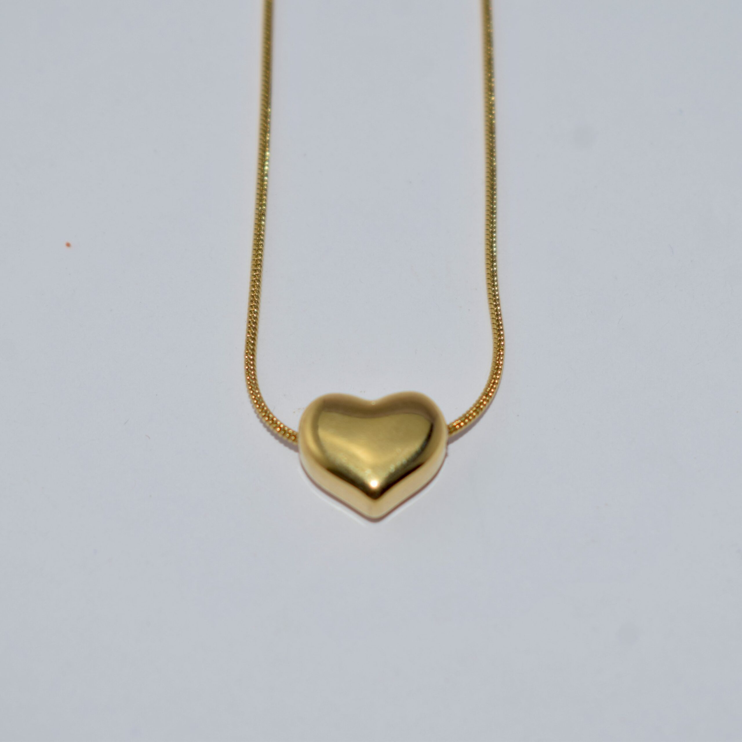 Bold Heart Necklace (Anti-Tarnish) Premium Quality + Waterproof - Image 2