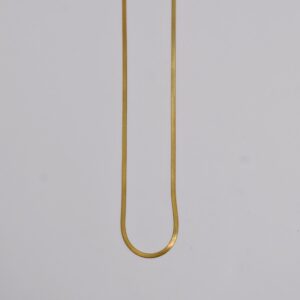 Minimal Snake Anti-Tarnish Chain, No Fade & Waterproof