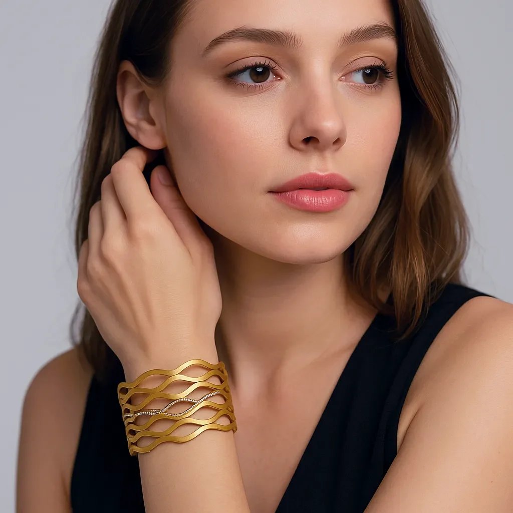 Premium Side-Open Kada (Anti-Tarnish), High Quality + No Fade + Waterproof