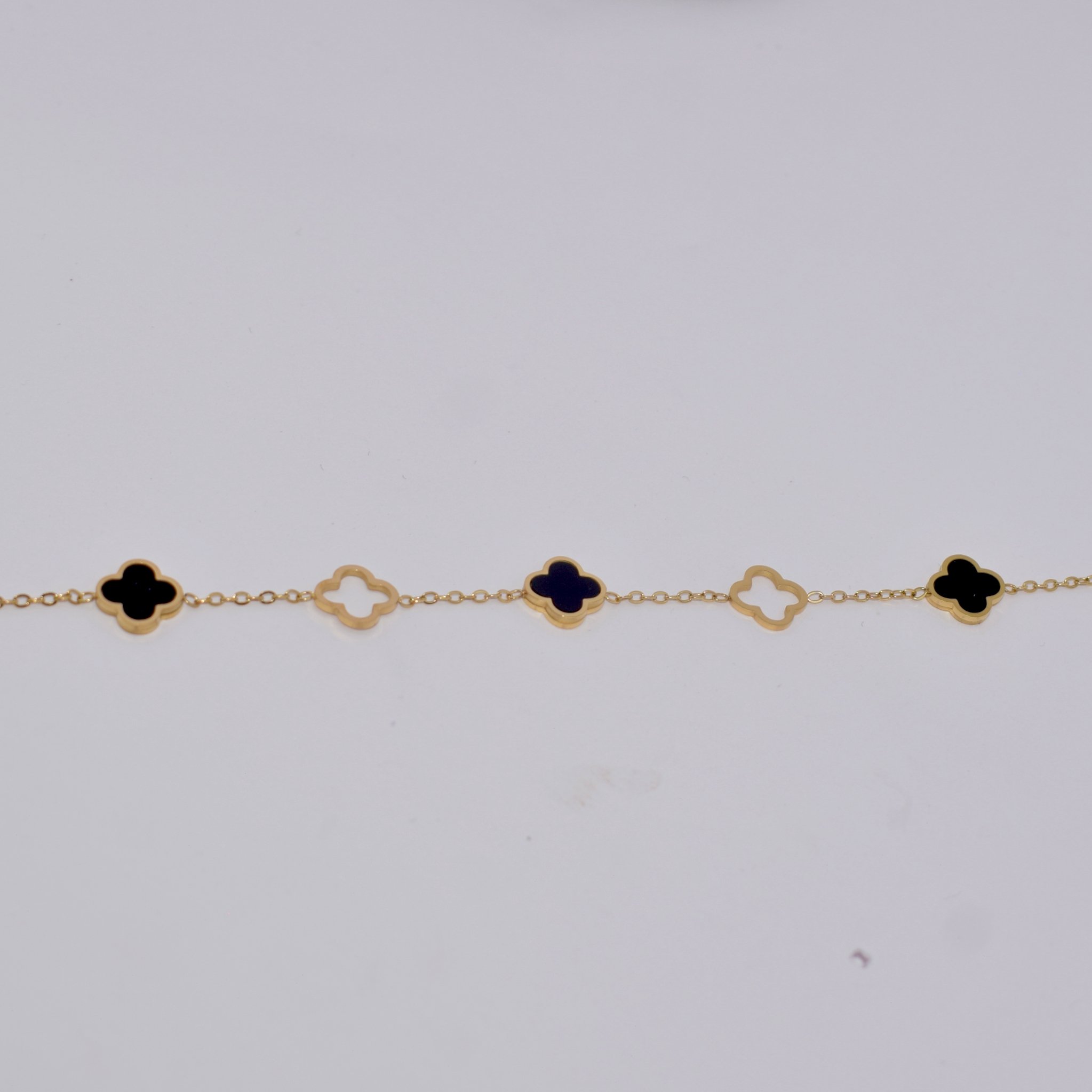 Three Charm Braceklet (Anti-Tarnish) Premium Quality + No Fade + Waterproof