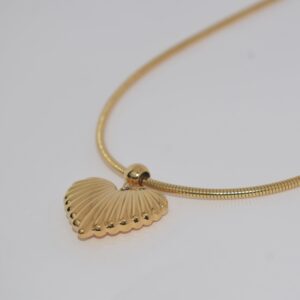 Big Heart Premium Anti-Tarnish Necklace, No Fade & Waterproof