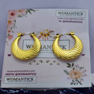 Premium Earring (Anti-Tarnish) High Quality + No Fade + Waterproof